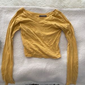Yellow Brandy Melville long sleeve